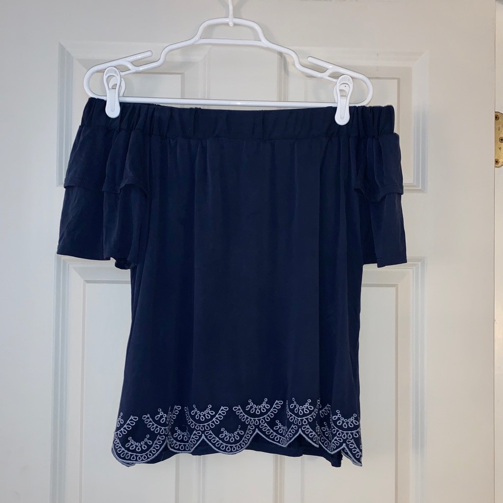 Francesca’s off the shoulder top